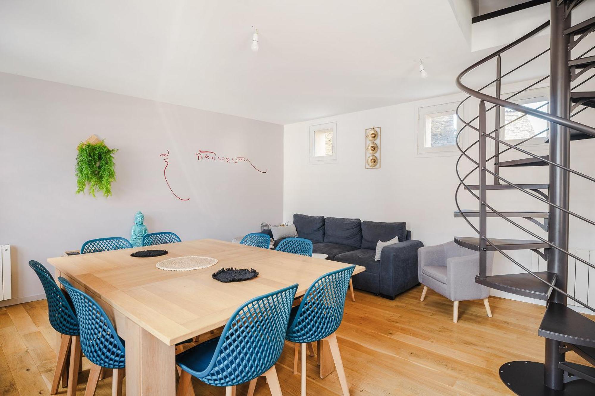 L'Atelier, Appartement Lumineux Et Cosy Ploërmel Exteriör bild