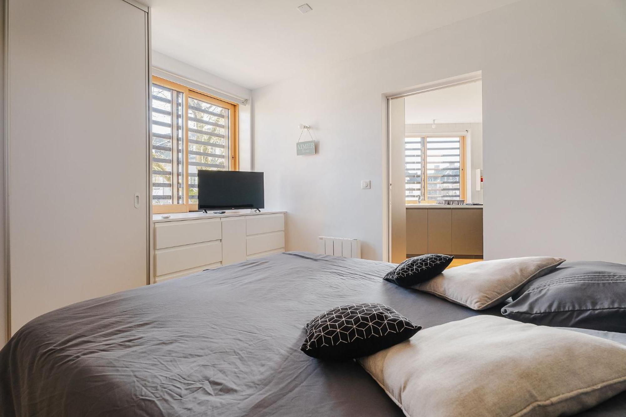 L'Atelier, Appartement Lumineux Et Cosy Ploërmel Exteriör bild
