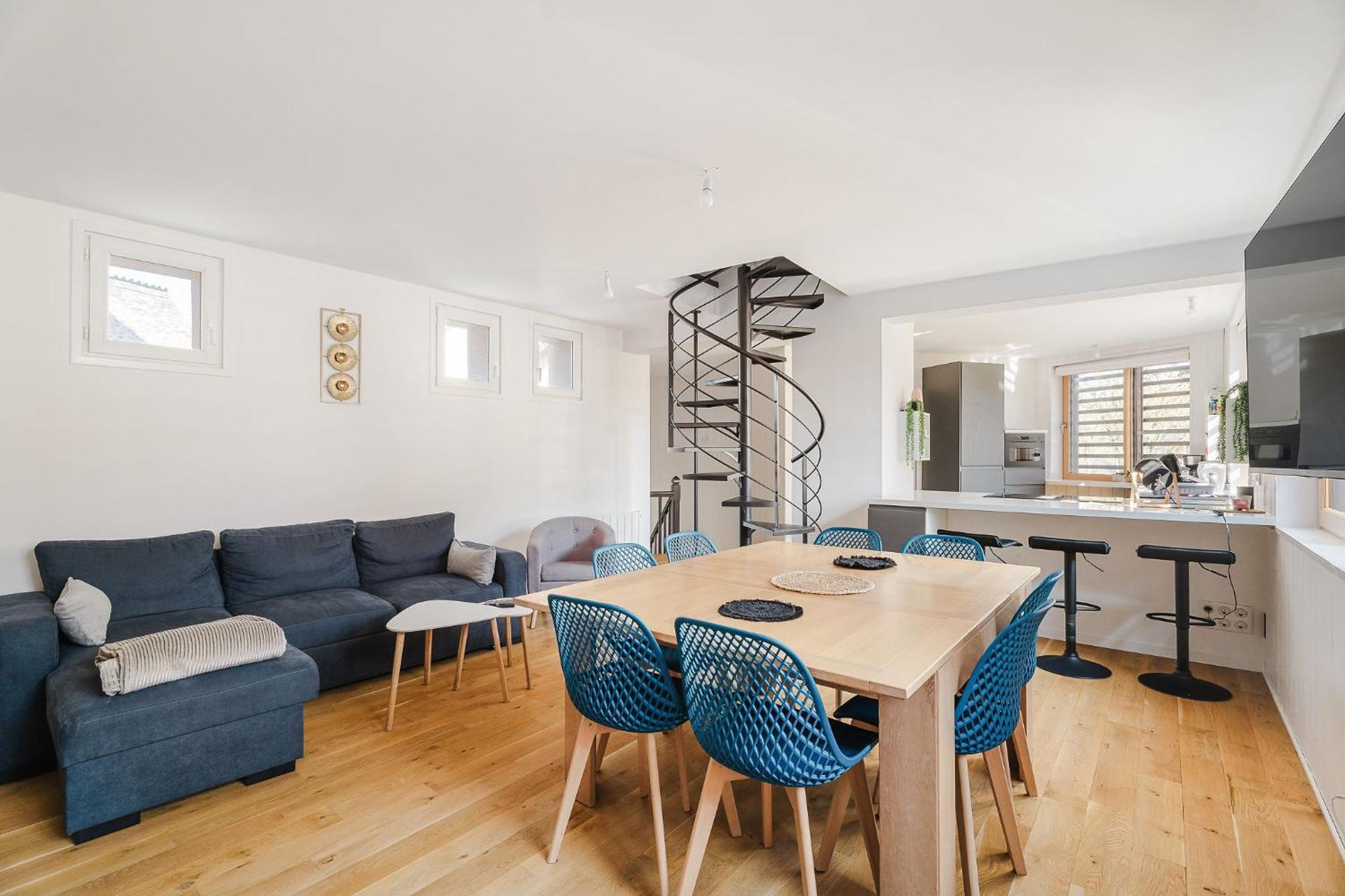 L'Atelier, Appartement Lumineux Et Cosy Ploërmel Exteriör bild